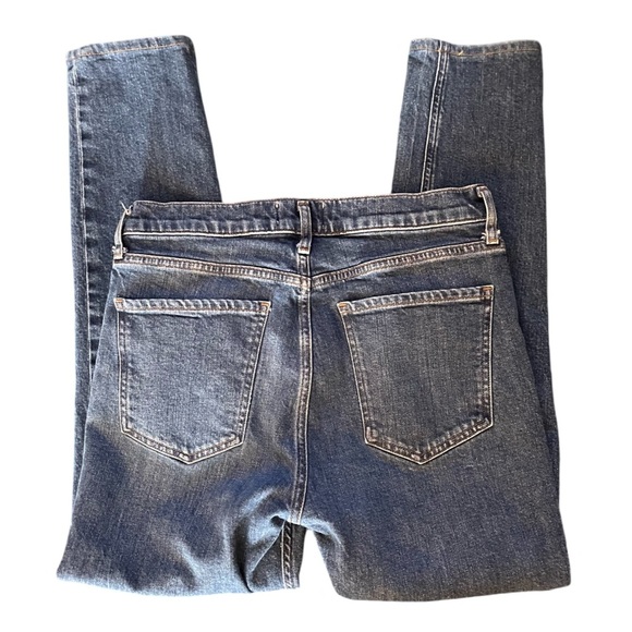 AGOLDE Nico Skinny Straight High Rise Medium Blue Cropped Ankle Jean Size 28. - Picture 5 of 9